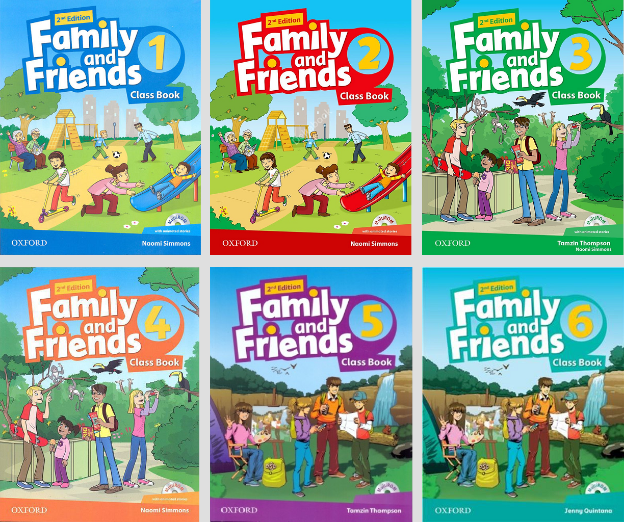Family and friends 5 (2-edition) Комплект (Учебник + зошит)