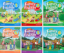 Family and friends 1,2,3,4,5,6 (2-edition) Комплект (Підручник + Зошит)