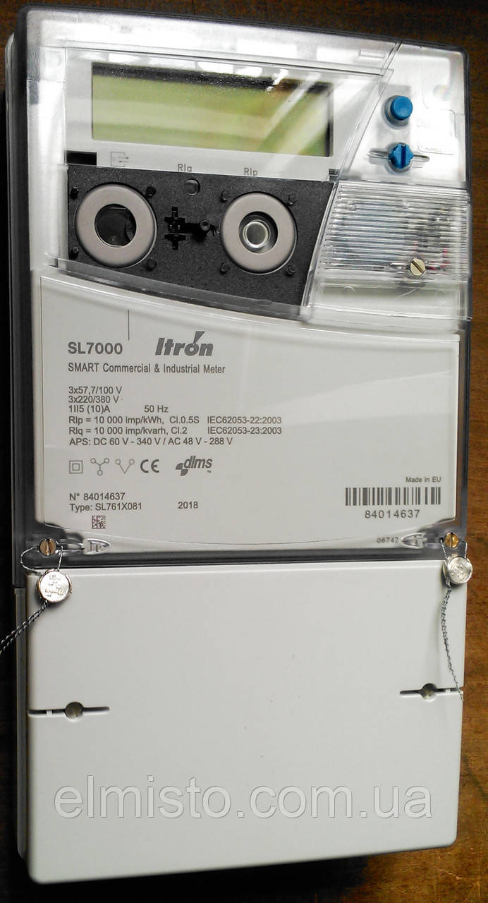 Электросчетчик ITRON SL 7000 (SL761) Smart 3ф.5(10)А кл.0,5S, A±,R± (генерация), многофункциональный - фото 1 - id-p39205543