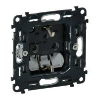  753021 Механізм розетки із заземленням, безгвинтові затискачі Legrand Valena Life