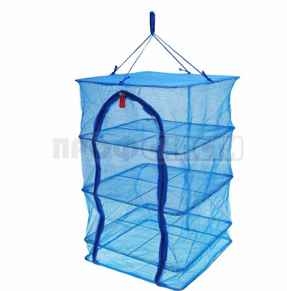 Сушарка для риби, ягід,фруктів 3 полиці 40X40 см, фото 1