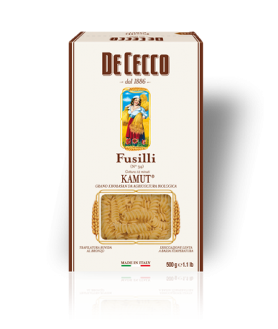 Макарони De Cecco Fusilli kamut №34 500гр