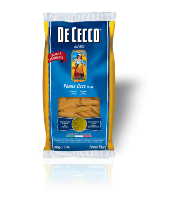 Макарони De Cecco Penne lisce №40 500гр