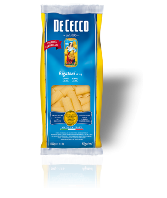 Макарони De Cecco Rigatoni №24 500гр