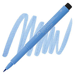 Ручка-пензлик капілярна Faber-Castell Pitt Artist Pen Brush, колір лазурний №146, 167446