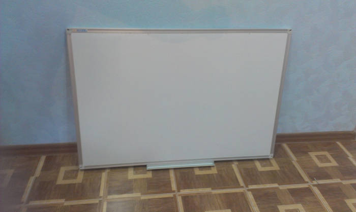 Настенная доска маркерная магнитная 150*100 см. Учебная школьная и ...