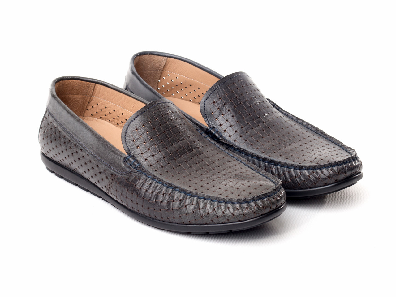 Мокасини BERTAN 14218-8935-1  синій