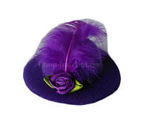 Капелюх "Рожинка" бузковий, фото 4