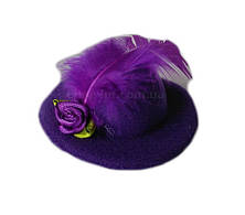 Капелюх "Рожинка" бузковий, фото 2