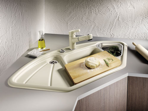 ГРАНИТНА МОЙКА ASKANIA «DELTA» RV 03 cream