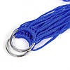 Гамак сітка на кільцях 270х80см Blue, фото 6