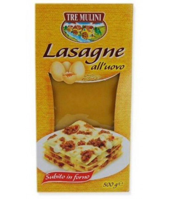 Листи лазаньї Tre Mulini 0.500 гр
