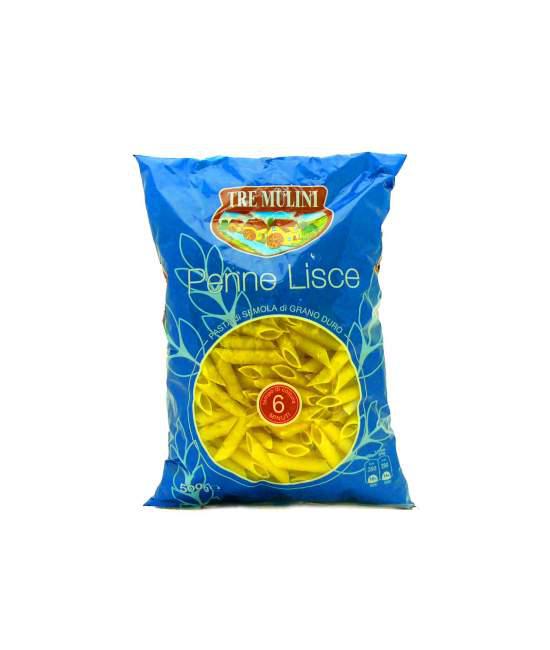 Макарони Tre Mulini penne lisce 500 гр