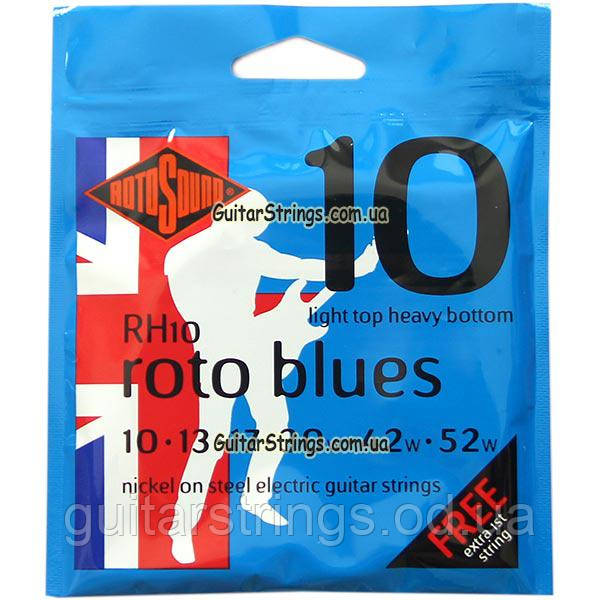 Струни Rotosound RH10 Roto Blues 10-52