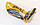 Захист гомілки й стопи Муай Тай, ММА, Кікбоксинг шкіряна TWINS (р-р S-XL, золотий-синій), фото 6