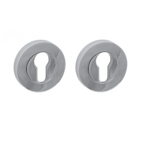 Накладка під циліндр ORO&ORO PZ-16E CP хром полірована