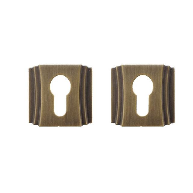 Накладка під циліндр ORO&ORO PZ-18E MAB матова антична бронза