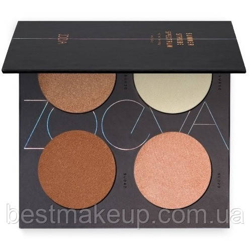 Палітра хайлайтерів ZOEVA SUMMER STROBE SPECTRUM Powder Palette, фото 1