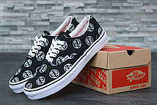 Женские кеды Supreme x Vans New Era "Fuck EM" black, ванс. ТОП Реплика ААА класса., фото 2