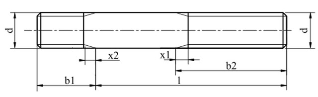 Шпилька DIN 939 купить