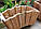 Декоративний садовий ящик з дерева для квітів або розсади., фото 10