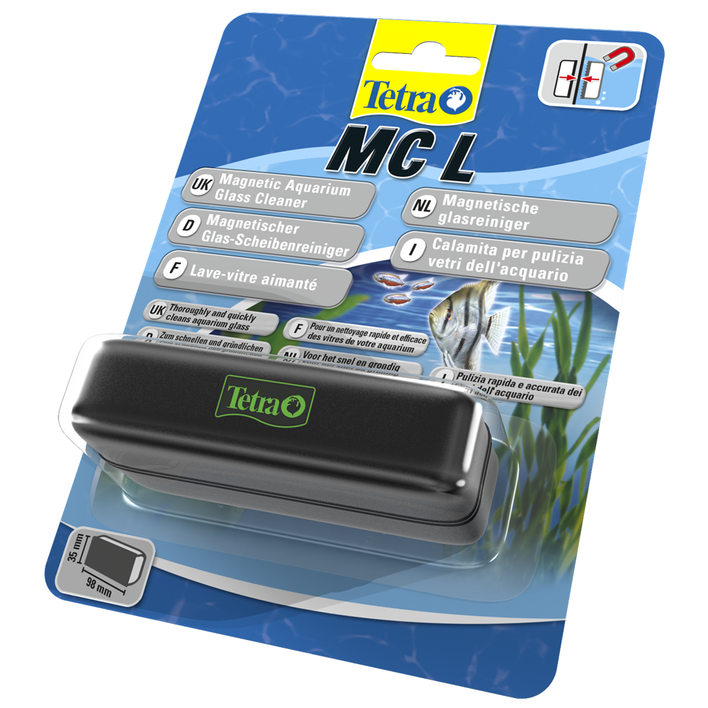 Tetra MC Magnet Cleaner L — магнітний скребок для акваріума