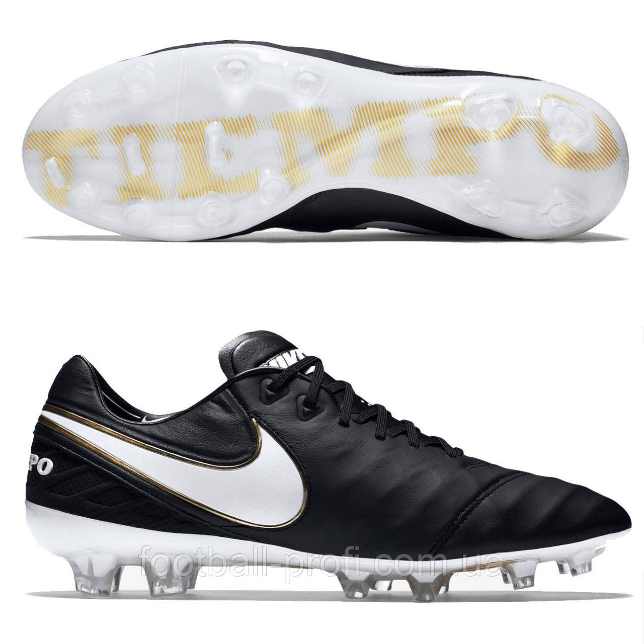 NIKE TIEMPO LEGEND VI FG 819177-010 SR, фото 1