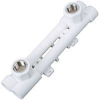 Колектор ППР Ду 25*1/2" ВР подвійний настя. Hakan