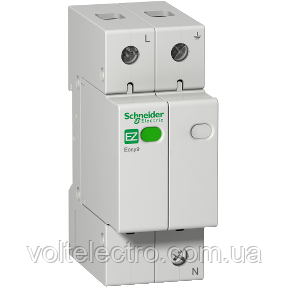 EZ9L33620 Обмежувач перенапруги EASY9 1П+H 20 кА 230 В