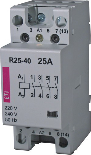 Контактор R 25-13 230V AC 25A (AC1)