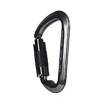 M-Tac карабін 10 см с байонетною муфтою Keylock сірий, фото 4