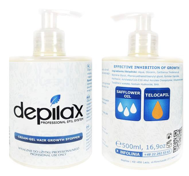 Крем-гель інгібітор росту волосся Depilax 200 мл, фото 1