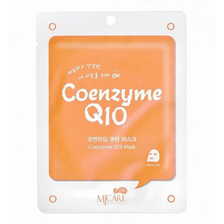 Тканинна Маска с коензимом Q10 Mijin Care Coenzyme Q10 Mask 22g