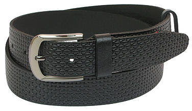 Ремінь під джинси Skipper чорний 4 см