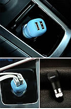 Автомобільна зарядка REMAX Flinc Series на 2 USB (2.4 A) RCC207, фото 4