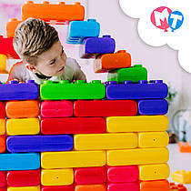 Кубики конструктор дитячий розвиваючий Мега Куб ( 40 шт. )
