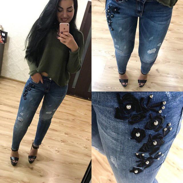 Жіночі джинси великого розміру - модні новинки