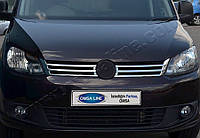 Volkswagen Caddy/Touran (2010-) Накладки на решітку радіатора 2шт