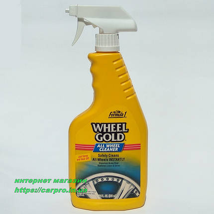 Очищувач литих колісних дисків FORMULA 1 WHEEL GOLD, фото 2