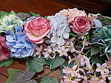 Гірлянда-мікс (рожево-блакитний колір), фото 3