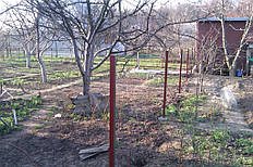 Установка столбиков