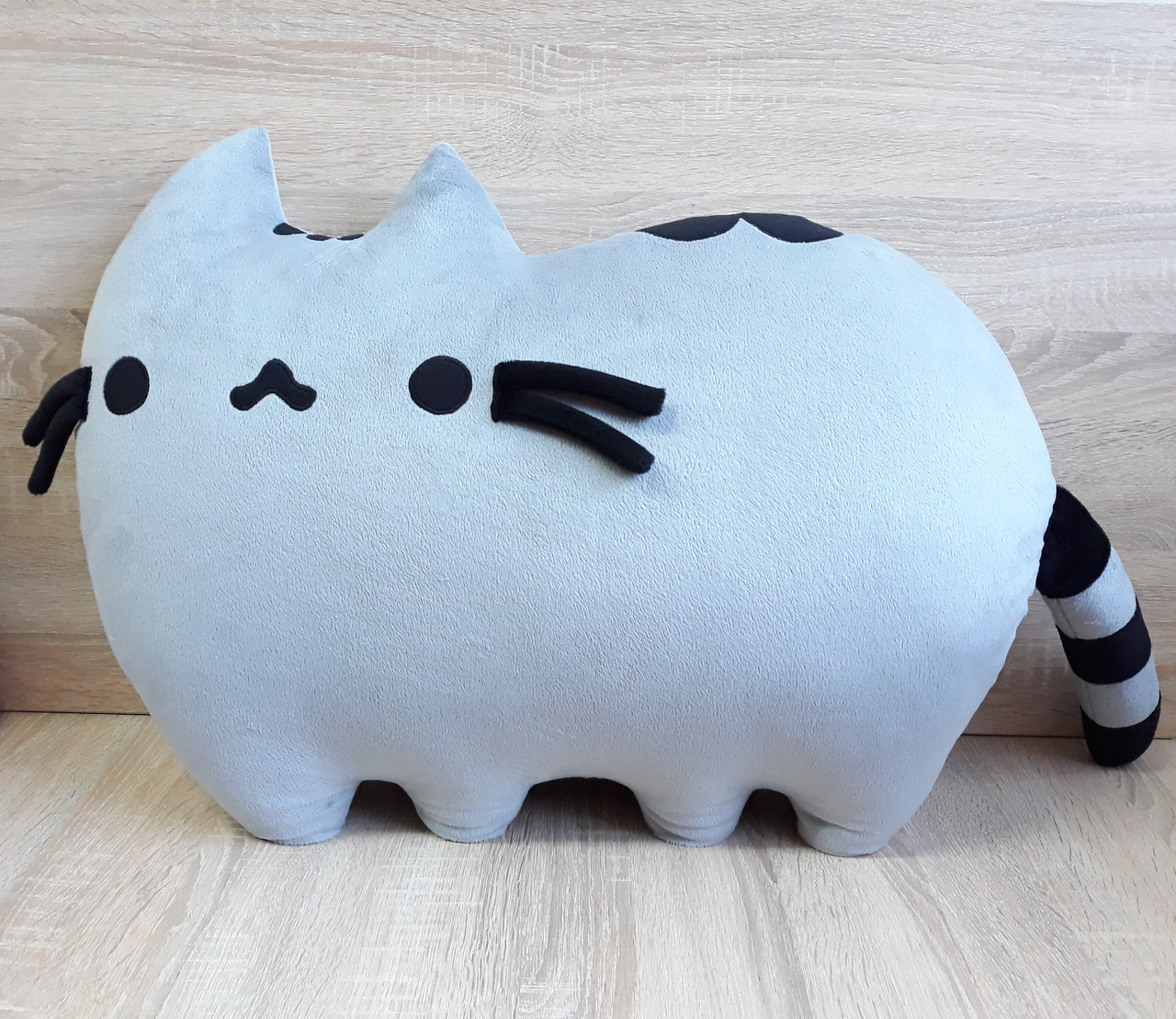 М'яка іграшка-подушка Кіт Пушин Pusheen — the cat 70 см ручна робота