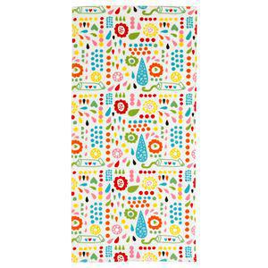 Рушник дитячий IKEA LONNERN різнобарвний 50x100 см 202.960.86