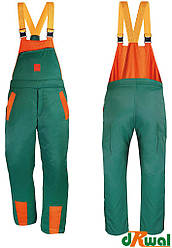 Напівкомбінезон робочий захисний для роботи з бензопилою DR-PIL-S ZP