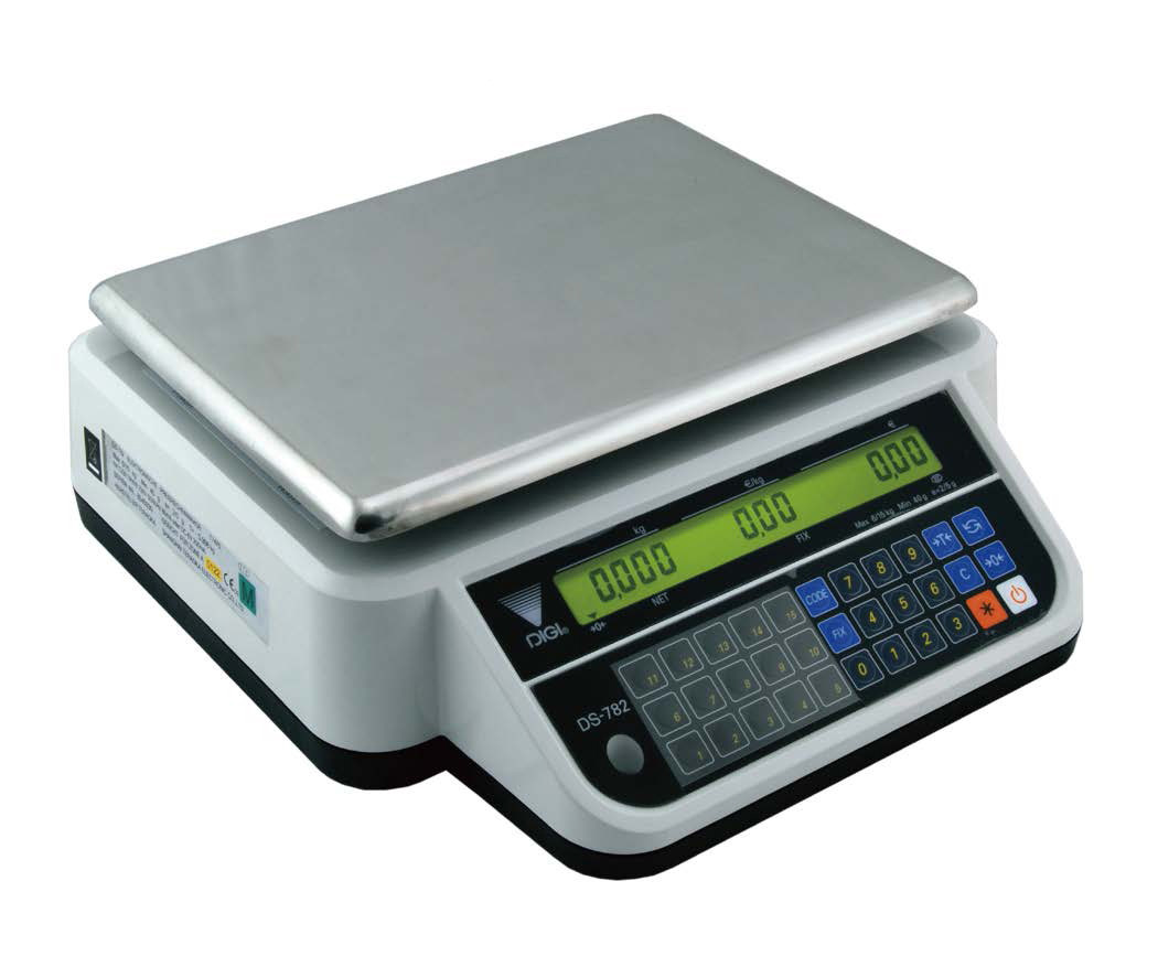 Ваги торговельні Digi DS-782B до 15 кг