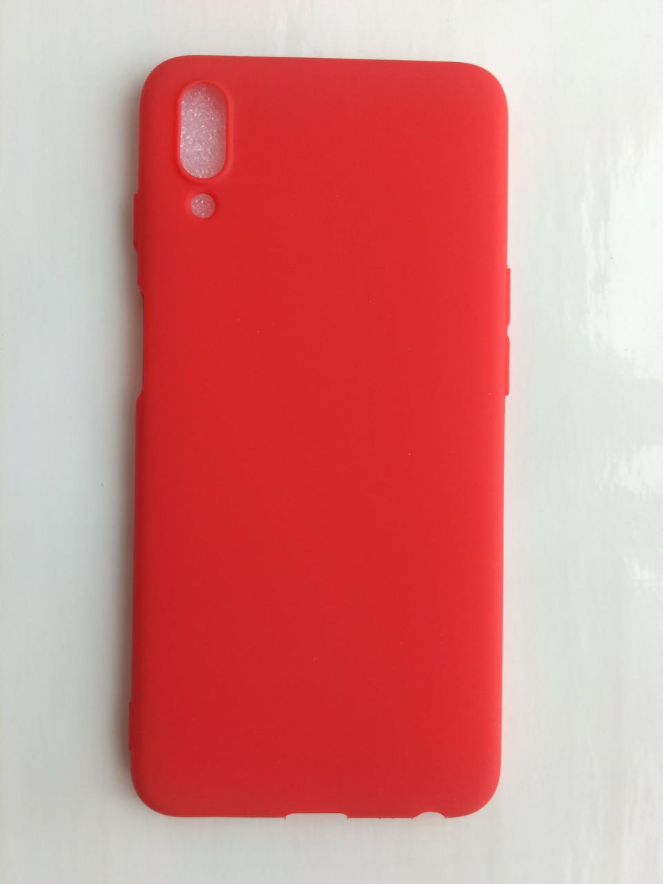 Силіконовий чохол для Meizu E3 червоний матовий