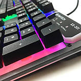 Клавіатура з мишкою ігровий комплект Fantech KX-301, SERGEANT, USB, фото 2