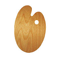 Палітра деревяна промасляна овальна 25х35 см Rosa Gallery, 94164102