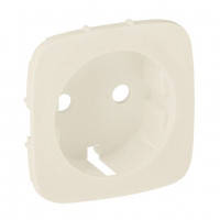755206 Лицьова панель розетки із заземленням, слонова кістка Legrand Valena Allure