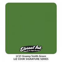  Фарба для татуювальних робіт Eternal ink. Liz Cook Series. Granny Smith Green  1/2 oz